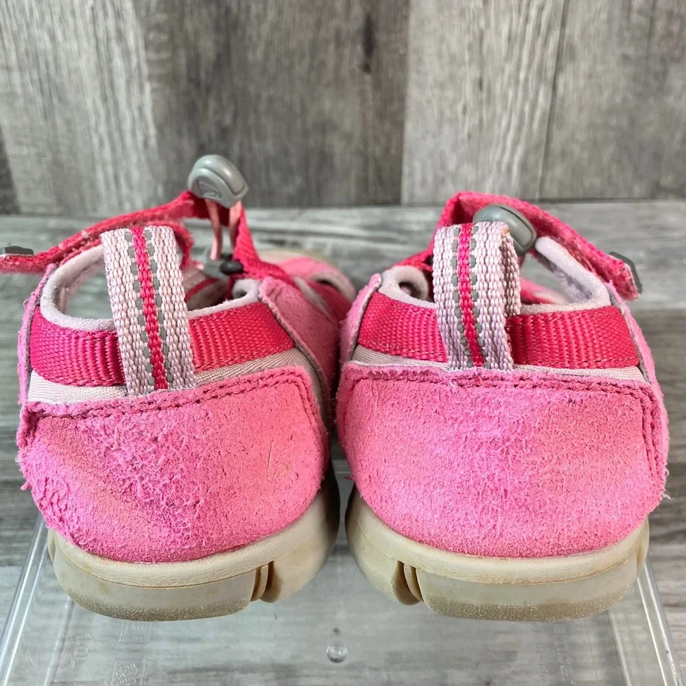 Keen Seacamp II CNX Kids Pink Magenta Hiking Water Sandals 1022979 Size 13 US